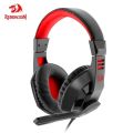 Redragon H120 Wired Gaming Headset with Microphone and Volume Control for Mobiles/Smart Devices, PC and PS4. 