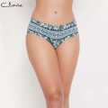 Clovia - Women Mid Waist Floral Print Hipster Panty with Inner Elastic in Multicolour - Cotton. 