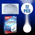 NEW ZaozhixunbaNew 12pc Toilet Bowl Cleaner Effervecent Effective Cleaning heet Toilet Tank Cleaning Compact Pill Multi-effect EffervecentFashion. 