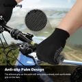 Sutuiying 1 Pair Men Women Summer Outdoor Sport Anti-slip Sunscreen Half-finger Gloves / Breathable Fingerless Gloves. 