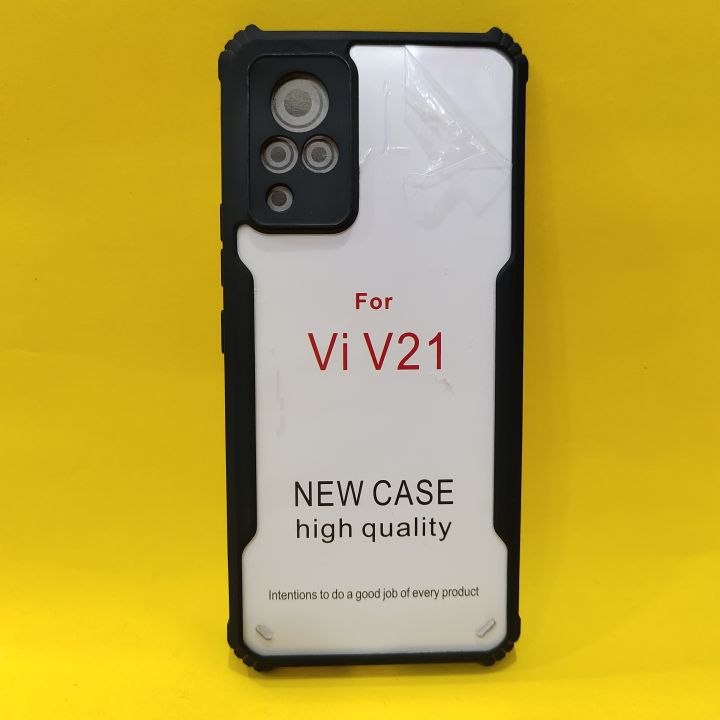 Vivo%20V21%204G/5G%20Clear%20Transparent%20Soft%20Rubber%20Bumper%20%20Cover%20Case%20-Non%20Yellowing%20-%20Image%206