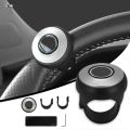 2025 New Car Turning Steering Wheel Knob Silicone 360 ° Rotation Booster Power Handle Ball Shaped Assistant Manual Control Accessories. 