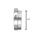 Plated Ring Couple Ring Set Fashionable Couple Ring  Couple Ring Adjustable Size Ring Design Couple Ring Minimalist Design Ring Stainless Steel Ring Small Open Ring for Engagement Couple Ring Wedding. 