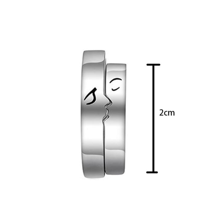 Plated%20Ring%20Couple%20Ring%20Set%20Fashionable%20Couple%20Ring%20%20Couple%20Ring%20Adjustable%20Size%20Ring%20Design%20Couple%20Ring%20Minimalist%20Design%20Ring%20Stainless%20Steel%20Ring%20Small%20Open%20Ring%20for%20Engagement%20Couple%20Ring%20Wedding%20-%20Image%206