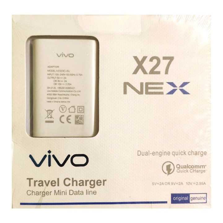 X27 22W Dual Engine Fast Charger For Vivo Mobile (Upper Quality)