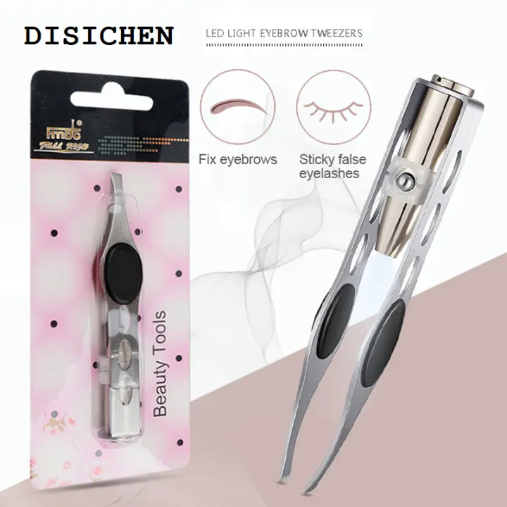 DISICHEN%20New%201PC%20LED%20Eyebrow%20Tweezer%20Oblique%20Tip%20Stainless%20Steel%20Eyebrow%20Trimming%20Clip%20Eye%20Hair%20Removal%20Prune%20False%20Eyelash%20Clamp%20Makeup%20Tool%20-%20Image%206
