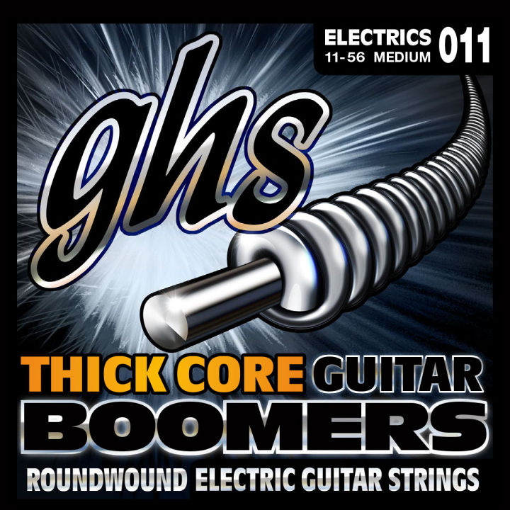 GHS Strings HC-GBM Thick Core Boomers Electric Guitar Strings - Drop Tuning 11-56