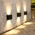 LED Solar Light For Home Décor & Outdoor Spaces, Outdoor Waterproof Up And Down Luminous Light. 