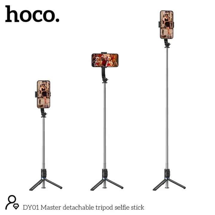 New%20Dyo1%20Master%20Detachable%20Tripod%20Selfie%20Stick%20(Black%20Color)%20-%20Image%203