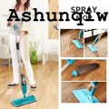 Ashunqiwen Hot Selling Healthy Spray Mop with Removable Washable Cleaning Microfiber Pad 360 Degree Spin Head Flat Floor Cleaner Water Spray Mop - 350ML. 