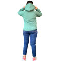 Fuloo's Mango Hoodies In Green For Women. 