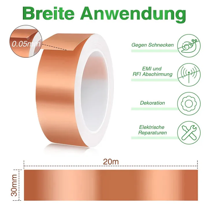 2X%20Snail%20Protection,%20Copper%20Tape%20Against%20Snails%20for%20Gardens%20Raised%20Bed%20Plants%20Copper%20Tape%20Copper%20Foil%20Snail%20Repellent%20B%20-%20Image%202