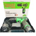 LongLife Brand New 12V Lithium ion Cordless Drill With 2pcs Battery. 