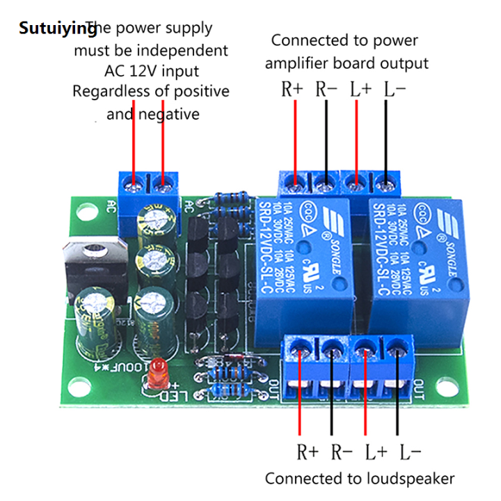 Sutuiying%20High%20Quality%201PC%20Audio%20Speaker%20Protection%20Board%20Portable%20Boot%20Delay%20DC%20Protect%20Kit%20DIY%20Double%20Channel%20-%20Image%206