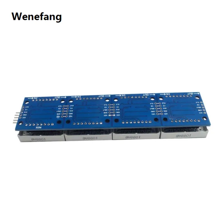 Wenefang%20MAX7219%20Red/Blue/Green%20LED%20Microcontroller%204%20In%201%20one%20Display%20Profesional%20with%205P%20Line%20Dot%20Matrix%20Module%205V%20for%20Arduino%207219%20DIY%20KIT%20-%20Image%203