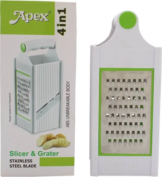 Apex%20Plastic%20Multi%20Purpose%204%20In%201%20Slicer%20And%20Grater%20-%20Image%202