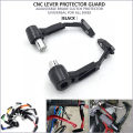 CNC Lever Protector Guard Adjustable Brake Clutch Protector Universal for All Bikes (Black ) - Lever Protector |. 