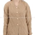 Cable Woolen Cardigan For Women. 