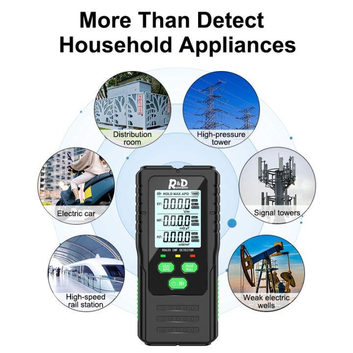 R&D%20RD630%20Electromagnetic%20Field%20Radiation%20Detector%20Tester%20EMF%20Meter%20Multifunctional%20Handheld%20Portable%20Radio%20Frequency%20Warn%20Meter%20-%20Image%205