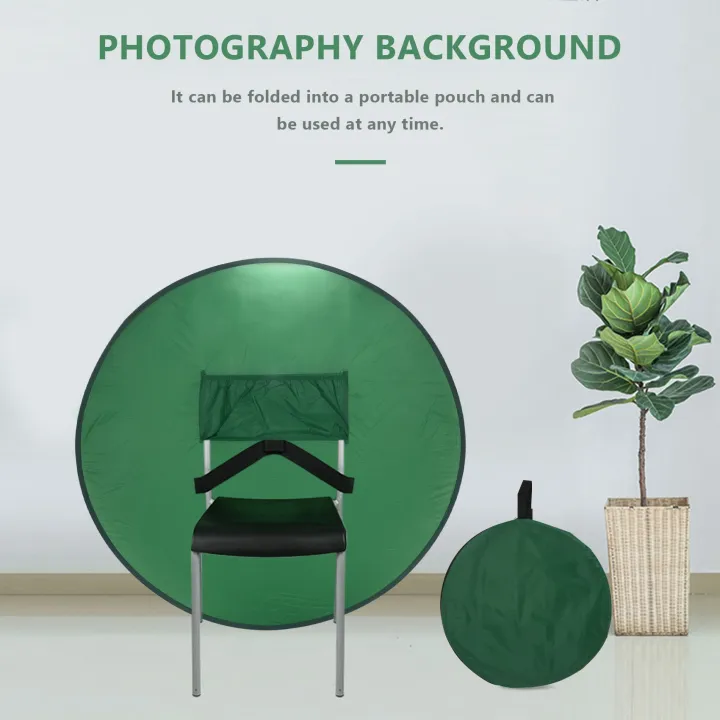 FORIDE%20Photography%20Background%20Green%20Screen%20Backdrops%20Portable%20Solid%20Green%20Color%20Backdrop%20Cloth%20for%20Photography%20Studio%20142cm%20-%20Image%208