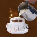 EITGZWAS 1x 350Ml Stainless Steel Milk Frothing Pitcher Jug Espresso Coffee Milk Mugs & 10Pcs 2 Styles Coffee Machine Brush. 
