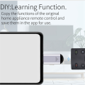 NAMUNY 2X Wireless Smart Phone IR Transmitter Infrared Blasters Mini Remote Controller for Android Type C. 