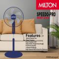 Milton Stand Fan With Heavy Base And Timer 4 Speed Control. 