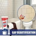 Tile Joint Filling Sealant Agent  Mold proof Caulk Gap Filler Sealant Grouting Tile Gap Fix Repair Glue (100ml). 