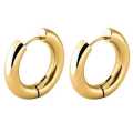 1pc and 2pcs G23 Titanium Hypoallergenic Hoop Earrings - Unisex, Small Folding Design for Cartilage & Helix Piercings. 