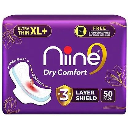Niine%20Dry%20Comfort%20Ultra%20Thin%20Sanitary%20Napkin%20XL+%2050%20Pads%20-%20Image%203