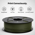 3D Printing Filament PLA+ (Army Green). 