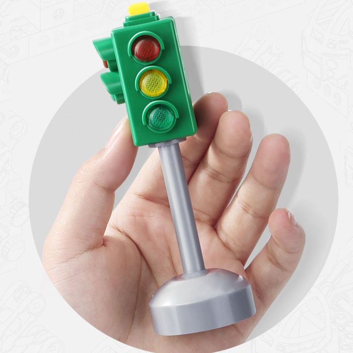 New Children's Gifts Early Education Simulation Traffic Light Plastic Model Signal Lamp Traffic Lights Mini Children's