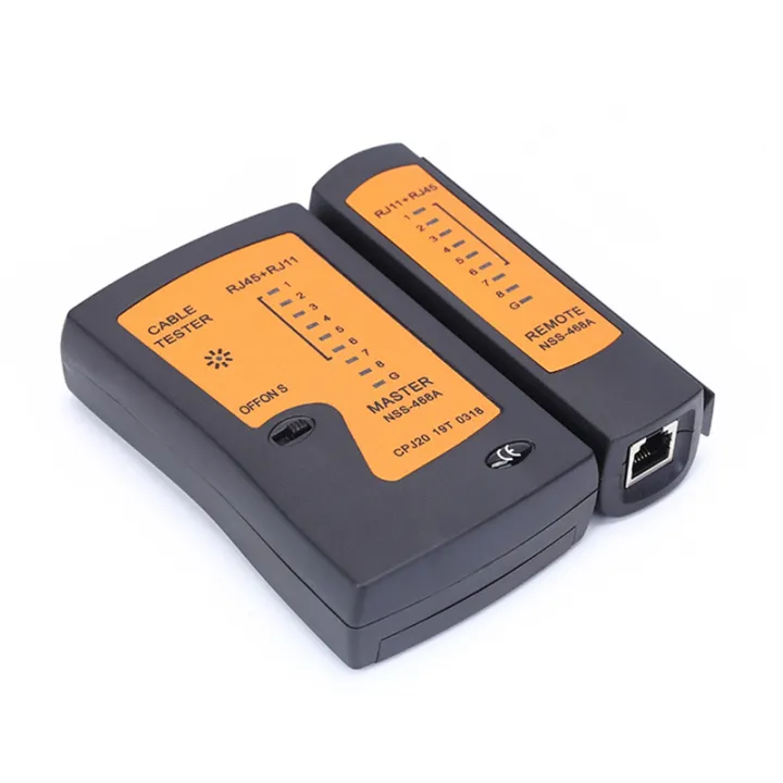 RJ45 Cable Lan Tester Network Cable Tester RJ45 RJ11 RJ12 CAT5 UTP LAN ...