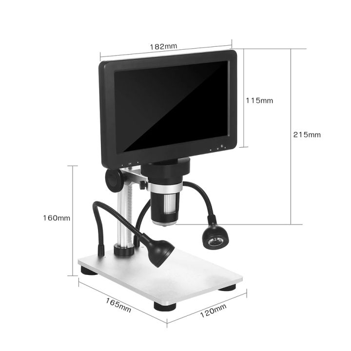 LCD%207%20inch%20Digital%20Microscope%20HD%20USB%20Microscope%20with%20Wired%20Remote%201200X%20Magnification%20Handheld%20Microscope%20with%20Video%20Recorder%20-%20Image%205