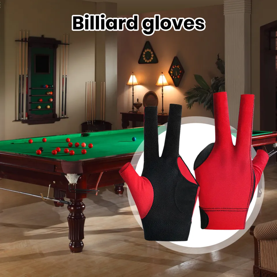 Billiards Gloves Elastic Right Hand 3 Fingers Billiard Gloves Carom Pool Snooker Cue Sport Glove Breathable Comfortable Non Slip Reduce Friction Of Hand Sweating I.566912297 - View #5
