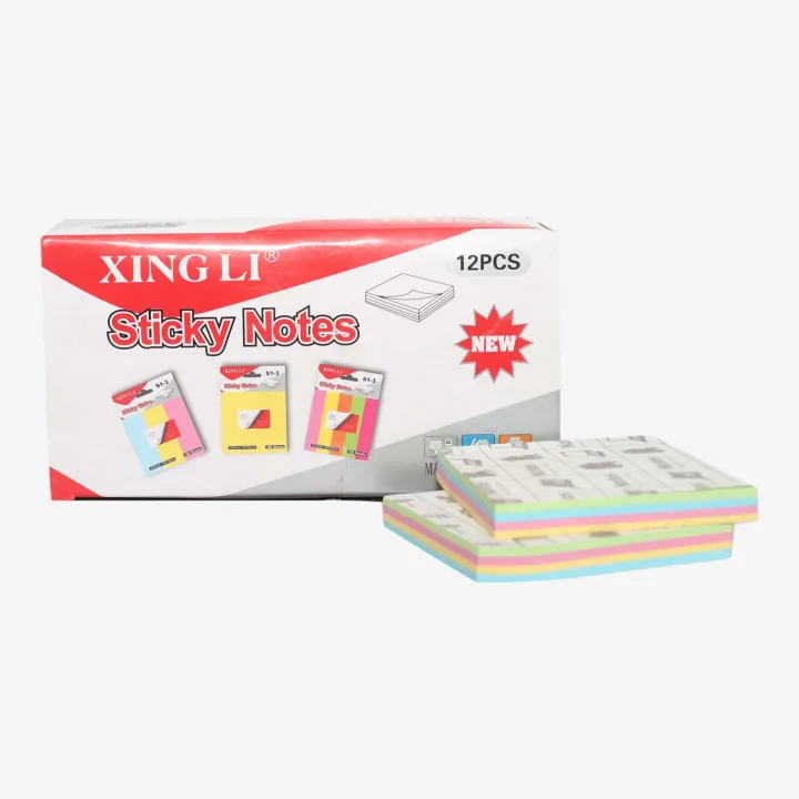 Xingli%20Multicolour%20Stick%20Notes%2012%20Pcs%20-%20Image%203
