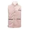 Light Peach Color Waist Coat For Men. 