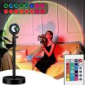 RGB 16 Color USB Sunset Projection Lamp. 