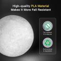 3D Moon Lamp Multi Colors Changing Touch Sensor Crystal Ball Moon Light with Wooden Stand. 