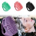 Difutagui Hair Comb Shampoo Scrubber Washing Magic Demelant Brush Silicone Portable Bristles Clean Hairbrush Scalp Massager Barber Hair Accessories. 