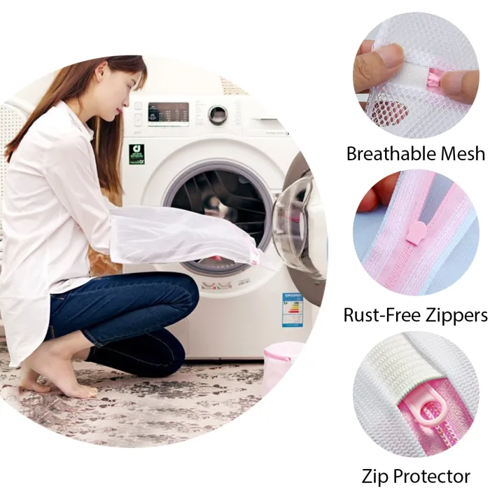 Mesh%20Laundry%20Washing%20Bag-%20Medium-%201%20Pcs%20-%20Image%203