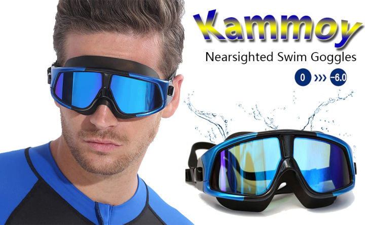 Swimming%20Goggles%20Nearsighted%20Swim%20Anti%20Fog%20UV%20Prescription%20for%20unisex%20-%20Image%203