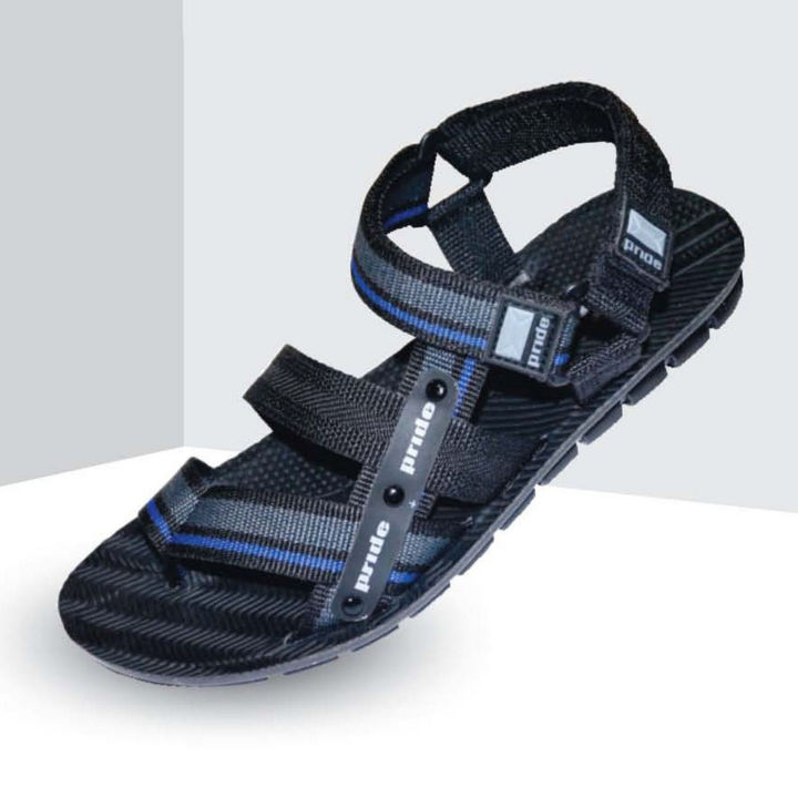 Titex%20Blue%20Color%20Simple%20Pattern%20Printed%20Design%20Slides%20For%20Men%2013-5903%20-%20Image%204