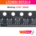 10pcs LTC4054 CD4054D SOT23-5 SOT23 Marking LTH7 4054D SOT-23-5 SMD Charger Chip IC New original. 