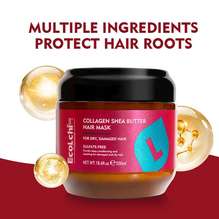 Ecolchi%20Collagen%20Shea%20Butter%20Hair%20Mask%20For%20Dry%20Damaged%20hair%20550%20mL%20-%20Image%205