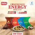 Didian Compressed High Energy Biscuit (Coconut Flavor) - 300 gm (15 gm x 20 packs). 
