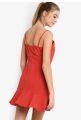 Zalora Fluted Hem Camisole Dress. 