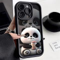 New goods Soft Milk Panda Phone Case For Samsung A55 5g Case A15 A54 5g A53 A34 A26 A32 A24 A25 A56 A73 A06 A36 S23 S24 S25 Ultra FE Cover. 