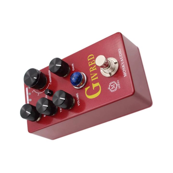 Sojhoop%20Audio%20G%20IV%20RED%20Channel%20Preamp/Overdrive/Distortion%20Pedal%20Guitar%20Bass%20Effect%20Pedal%20&%20Four%20Models%20with%20True%20Bypass%20-%20Image%204