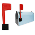 Mailbox Flag Mailbox Supplies Practical Mailbox Signal Upgrade Universal Sturdy for Outdoor Wall Decor Easy to Use. 